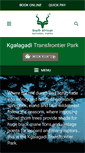 Mobile Screenshot of kgalagadipark.com